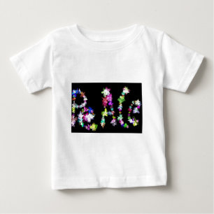 Camiseta De Bebé Paz Interior, Paz Circundante   Inscripción de Tip