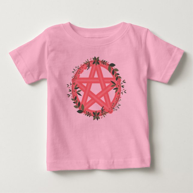 Camiseta De Bebé Peachy Pentacle (Anverso)