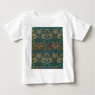 Camiseta De Bebé Peacock y Dragón, 1878 por William Morris