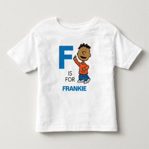Camiseta De Bebé PEANUTS   Franklin personalizado