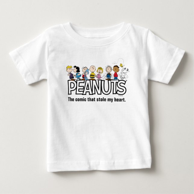 Camiseta De Bebé Peanuts Gang Group Lineup (Anverso)