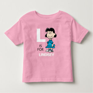 Camiseta De Bebé PEANUTS Lucy personalizada