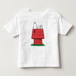 Camiseta De Bebé Peanuts Snoopy Dog House Birthday Toddler T-shirt