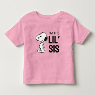 Camiseta De Bebé Peanuts Snoopy Soy la hermanita