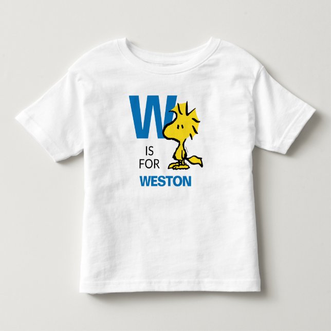 Camiseta De Bebé PEANUTS | Woodstock personalizado (Anverso)