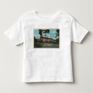 Camiseta De Bebé Pebble Beach, CA - Del Monte aloja la visión y