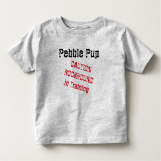 Camiseta De Bebé Pebble Pup Cautela Rockhound en entrenamiento 2t-6