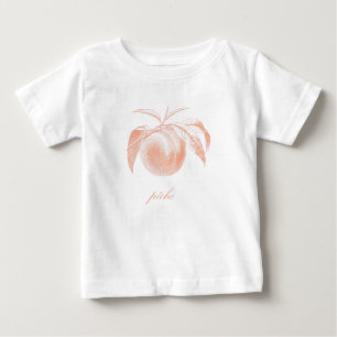 Camiseta De Bebé Pêche (Peach