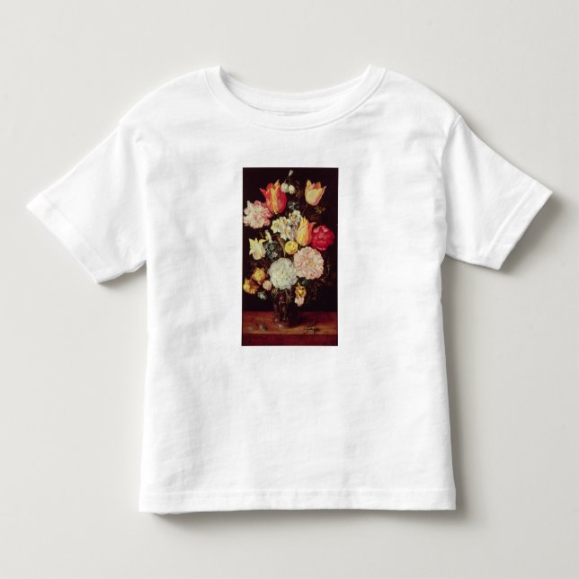 Camiseta De Bebé Pedazo de flor (Anverso)