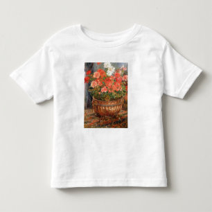 Camiseta De Bebé Pedro geranios de Renoir un en un lavabo de