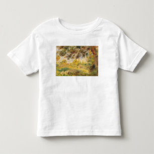 Camiseta De Bebé Pedro un paisaje de la primavera de Renoir el  