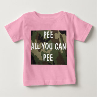 Camiseta De Bebé Pee Todo Lo Que Pueda Pagar