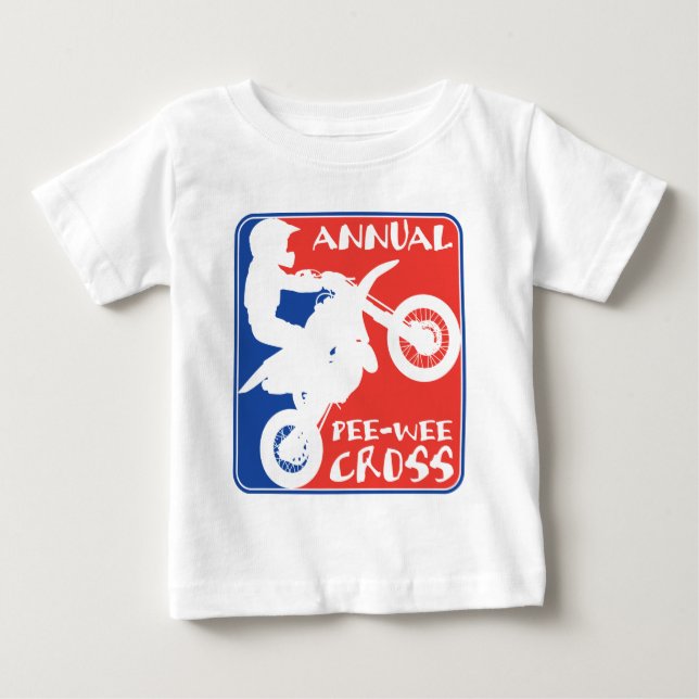 Camiseta De Bebé Pee Wee Cross (Anverso)