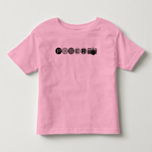 Camiseta De Bebé Pega para una fotografía