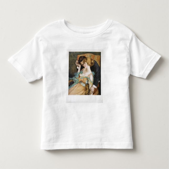 Camiseta De Bebé Pélele amor para tocar a Maria Greene Blumenschein (Anverso)