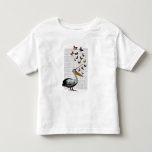 Camiseta De Bebé Pelican & Butterflies