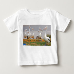 Camiseta De Bebé Pelícanos en Kalbarri, Australia Occidental