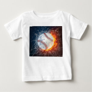 Camiseta De Bebé Pelota de béisbol