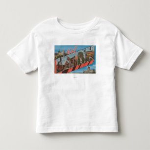 Camiseta De Bebé Pen¢asco, letra ScenesBluff, UT de UtahLarge