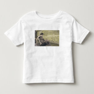 Camiseta De Bebé Penélope tejiendo una mortaja para Laertes, su pad