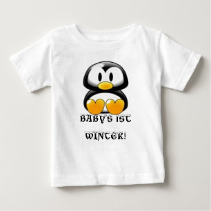 CAMISETA DE BEBÉ ¡PENGUÍN!