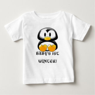 CAMISETA DE BEBÉ ¡PENGUÍN!