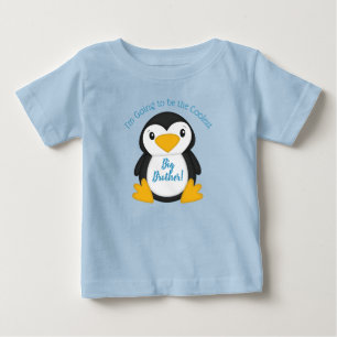 Camiseta De Bebé Penguin Baby Shower