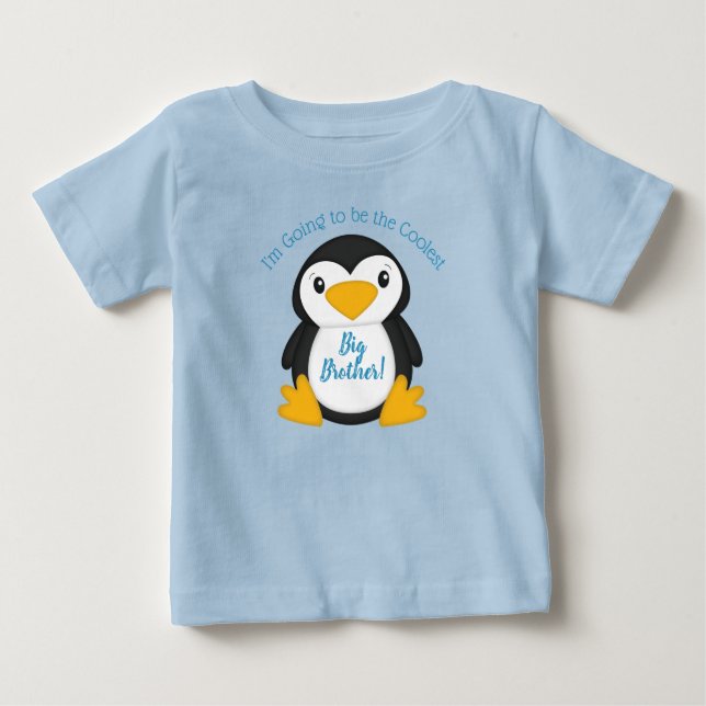 Camiseta De Bebé Penguin Baby Shower (Anverso)
