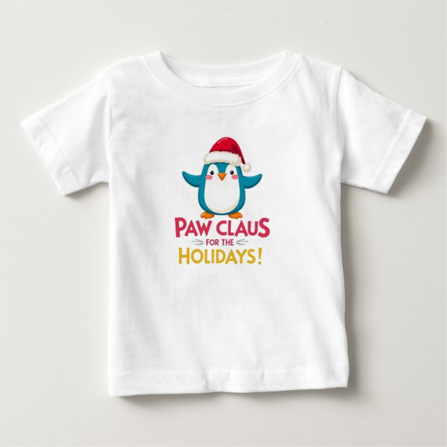 Camiseta De Bebé Penguin Cheer (Anverso)