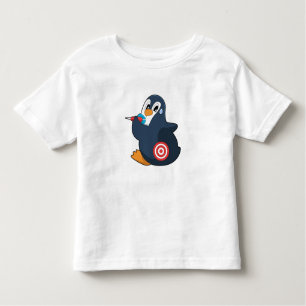 Camiseta De Bebé Penguin Darts Dart Dartboard