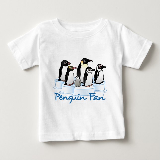 Camiseta De Bebé Penguin Fan (Anverso)