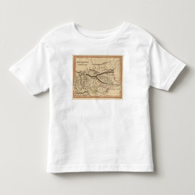 Camiseta De Bebé Península balcánica 5 (Anverso)