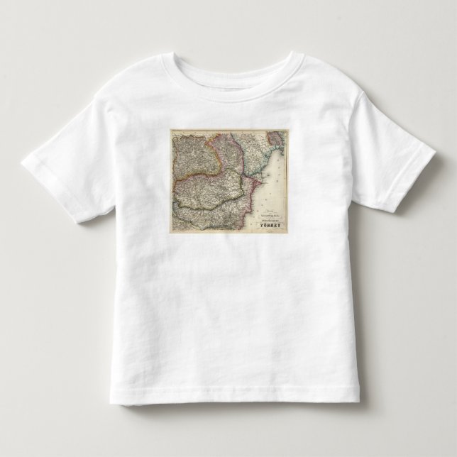 Camiseta De Bebé Península balcánica, Bulgaria (Anverso)