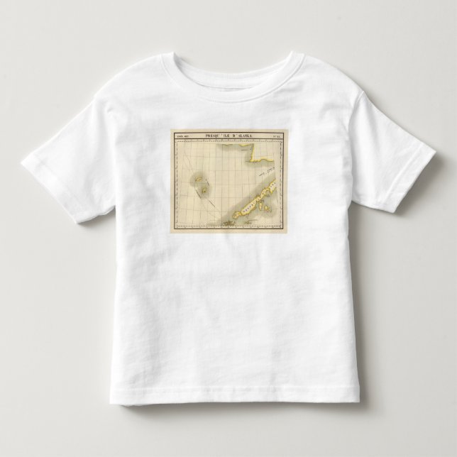 Camiseta De Bebé Península de Alaska (Anverso)