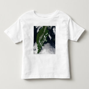 Camiseta De Bebé Península de Kamchatka del ½ s del ¿Â de Russi