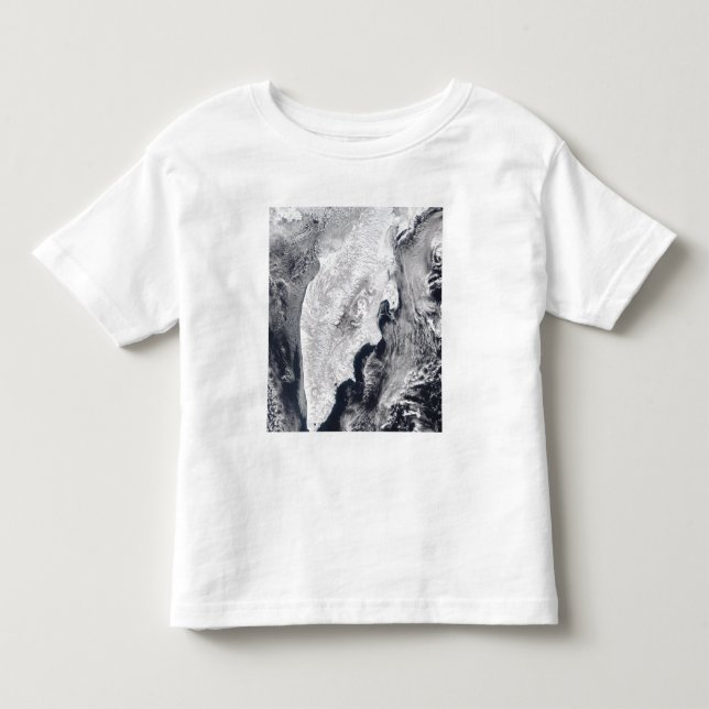 Camiseta De Bebé Península de Kamchatka, Rusia Oriental (Anverso)