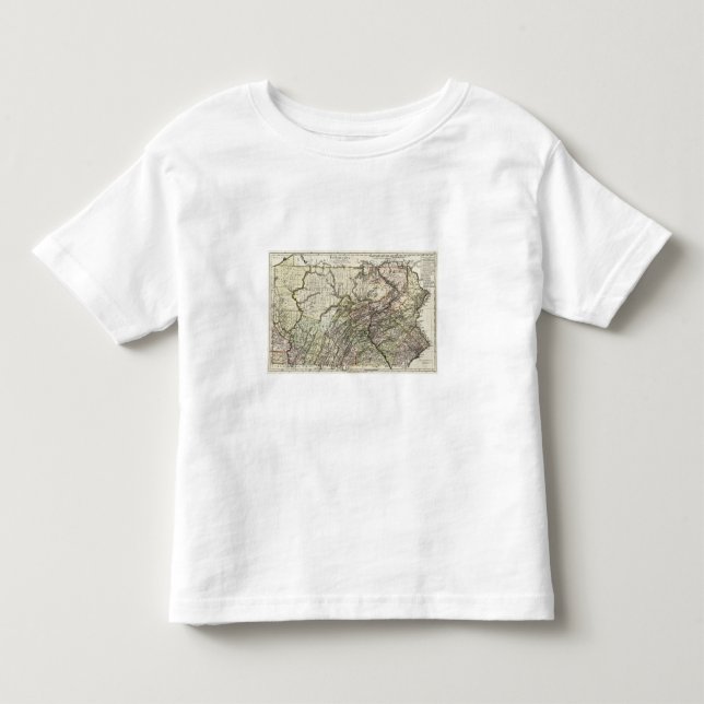 Camiseta De Bebé Pennsylvania 12 (Anverso)