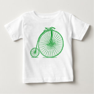 Camiseta De Bebé Penny Farthing - Verde Césped