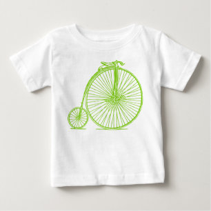 Camiseta De Bebé Penny Farthing - Verde Marciano