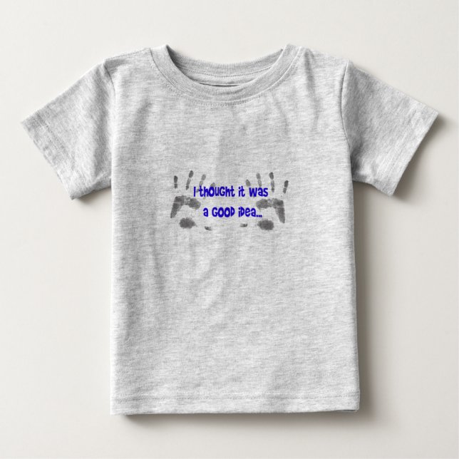 Camiseta De Bebé Pensé... (Anverso)