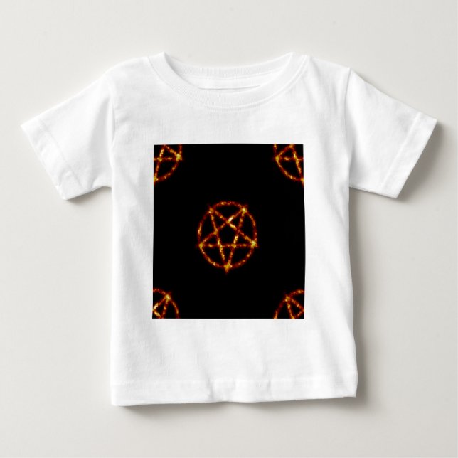 Camiseta De Bebé pentagrama (Anverso)