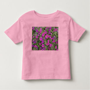 Camiseta De Bebé Peple Petunias Toddlers Ringer T-Shirt