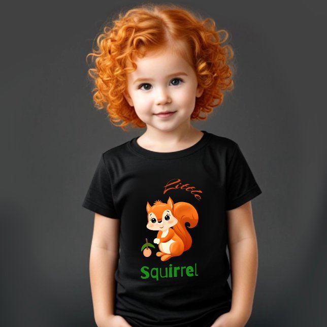 Camiseta De Bebé Pequeña ardilla (Subido por el creador)