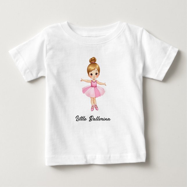 Camiseta De Bebé Pequeña Bailarina (Anverso)