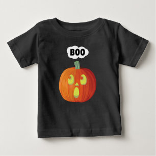 Camiseta De Bebé Pequeña calabaza de Halloween