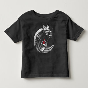 Camiseta De Bebé Pequeña Caperucita Roja De Surfing
