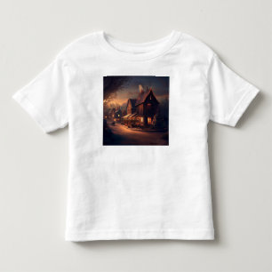 Camiseta De Bebé Pequeña ciudad 6 navidades