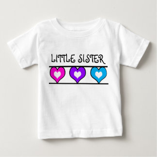 CAMISETA DE BEBÉ PEQUEÑA COLECCIÓN DE HERMANAS