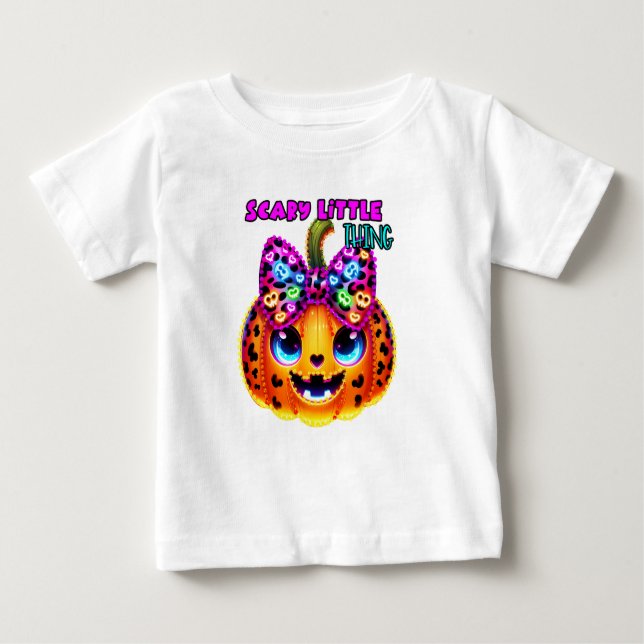 Camiseta De Bebé Pequeña cosa aterradora (Anverso)