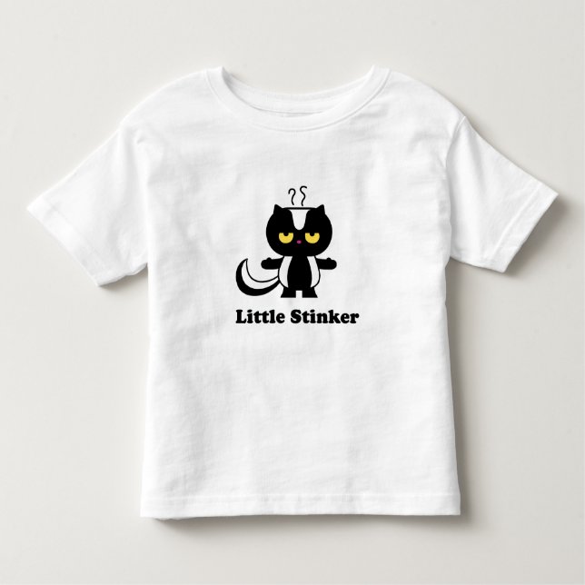 Camiseta De Bebé Pequeña cosa maloliente (Anverso)